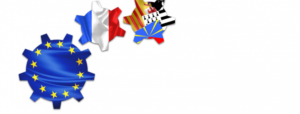 engrenage avec des drapeaux